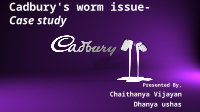 Page 1: Cadbury's worm issue  case study by chaithanya & dhanya
